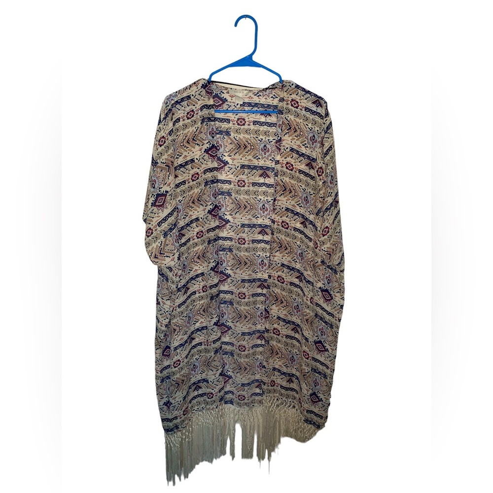 Beautiful western shawl /cardigan